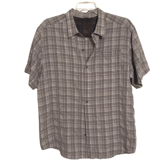 Columbia Men's PFG‎ Outdoor Fishing Camping Lightweight Short Sleeve Grey Size S - Picture 1 of 5